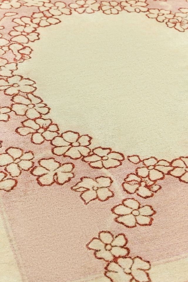 Vintage Floral 5x7ft / 150x210cm Rug #1