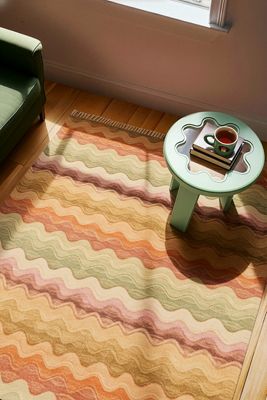 Alfombra Sunset Wiggle 5x7ft / 150x210cm