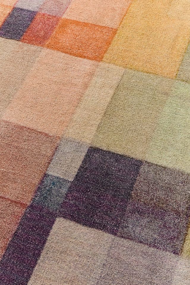 Abstract Colour Block 5x7ft / 150x210cm Rug #1