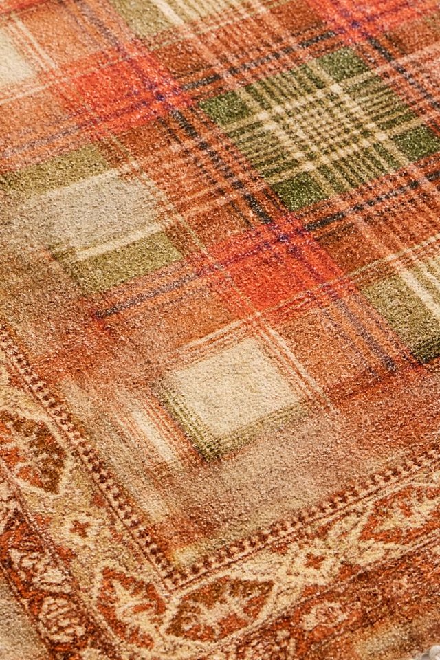Jude Check 3x5ft / 90x150cm Rug #1