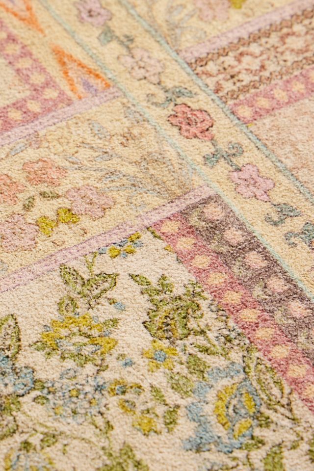Skylar Multi Patchwork 3x5ft / 90x150cm Rug #1