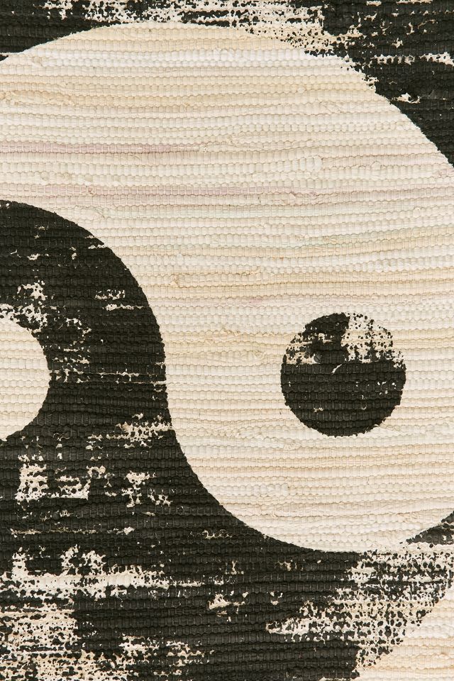 Yin-Yang 2x3 Printed Rug #2
