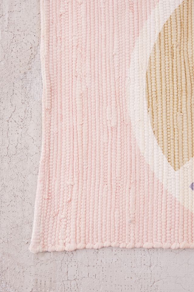 Peace Sign Woven 2x3 Rug | Urban Outfitters UK