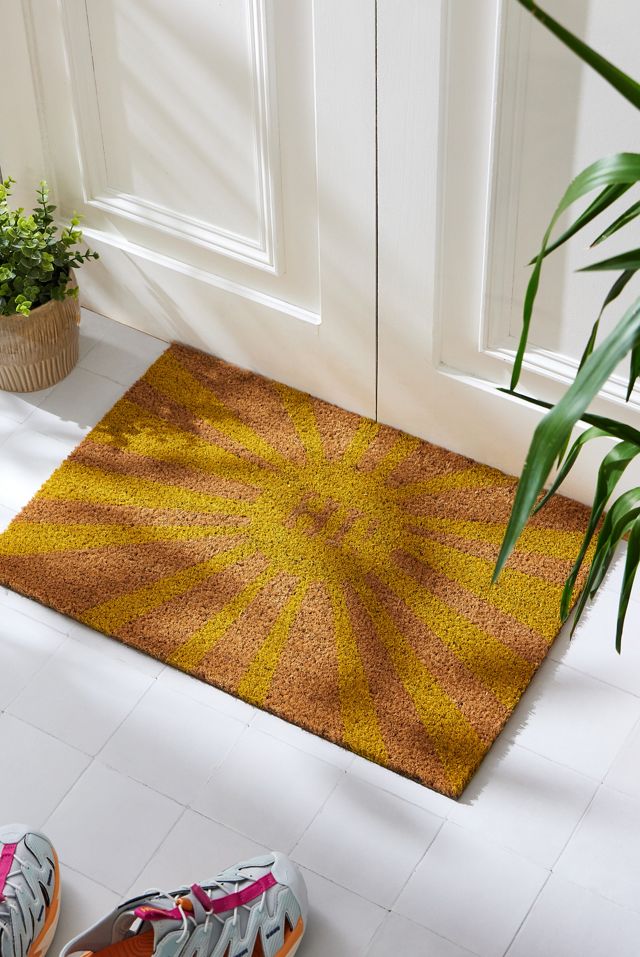 Hi Sunshine Doormat Urban Outfitters UK