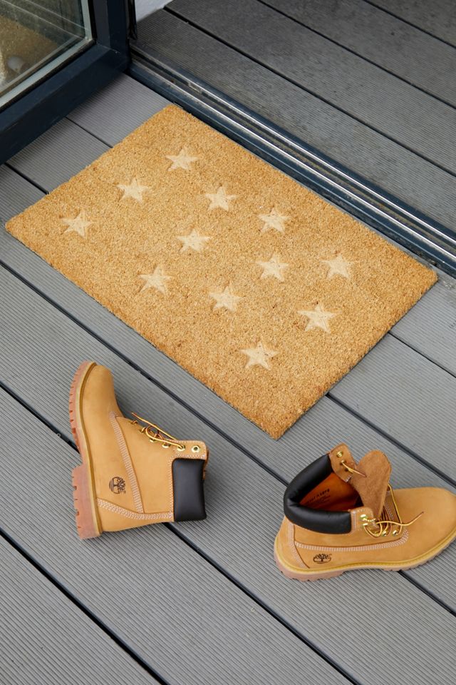 Star Embossed Doormat