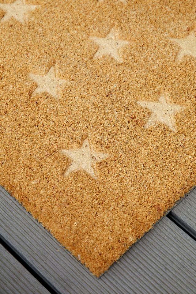 Star Embossed Doormat #1