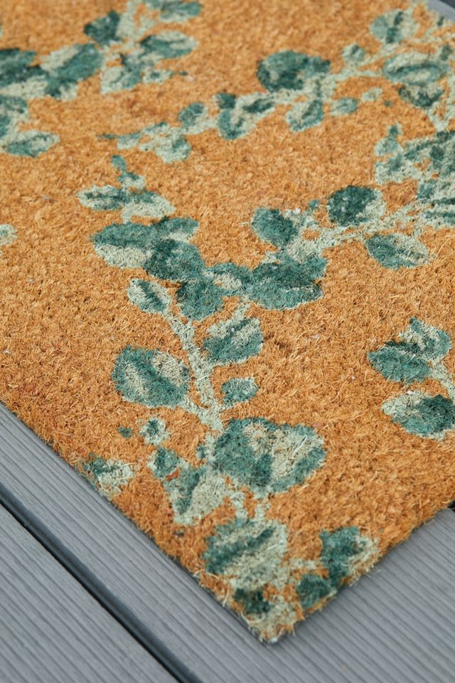 Paillasson motif eucalyptus #1