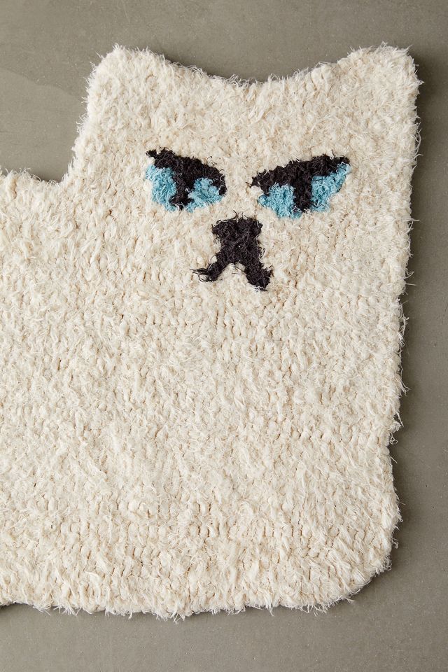 White Cat 2x3 Rug  #2