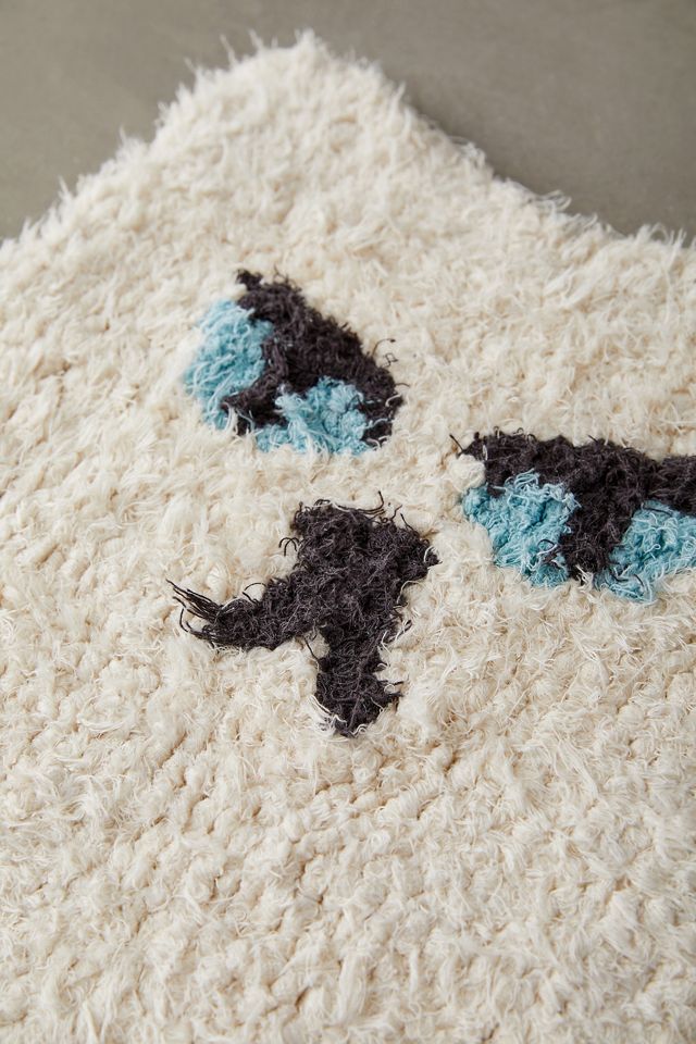 White Cat 2x3 Rug  #4
