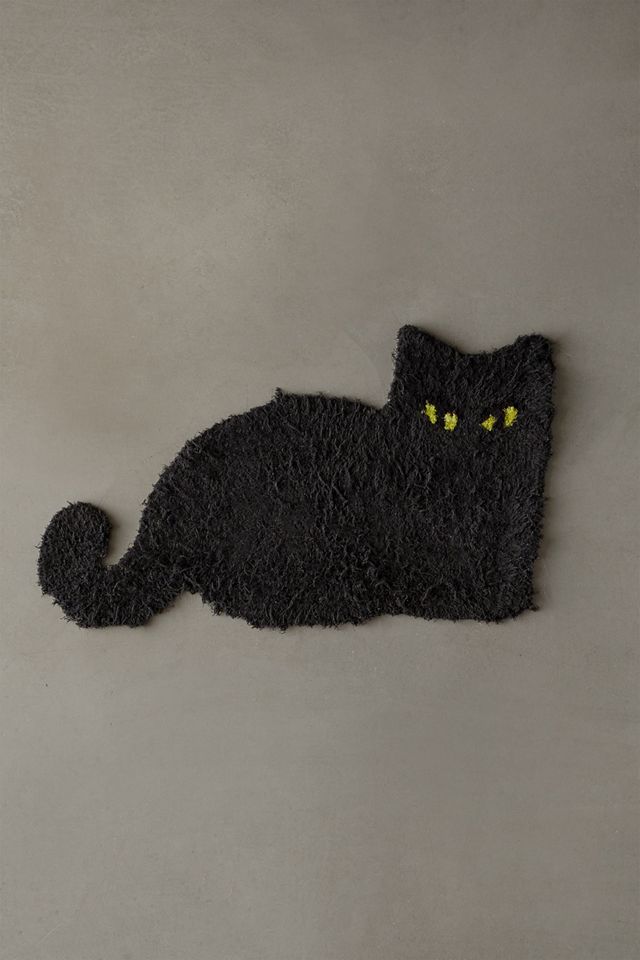 Black Cat 2x3 Rug  #1