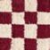 Orange Checkerboard 5x7 Rug