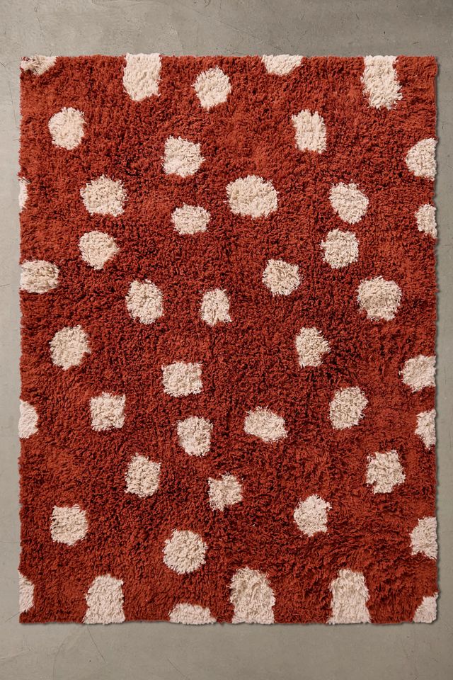 Tappeto Terracotta Inky Spot 5x7