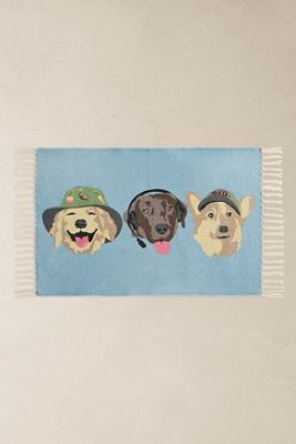 Tapis Chien d'extérieur 2x3pi / 60x90cm
