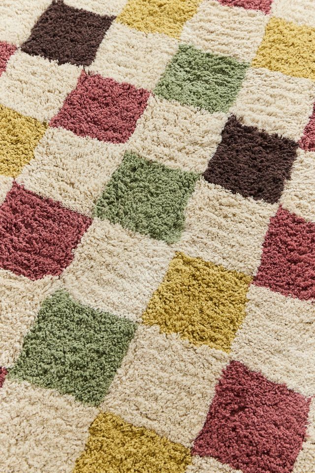 Diamond Shaggy 5x7ft / 150x210cm Rug #1