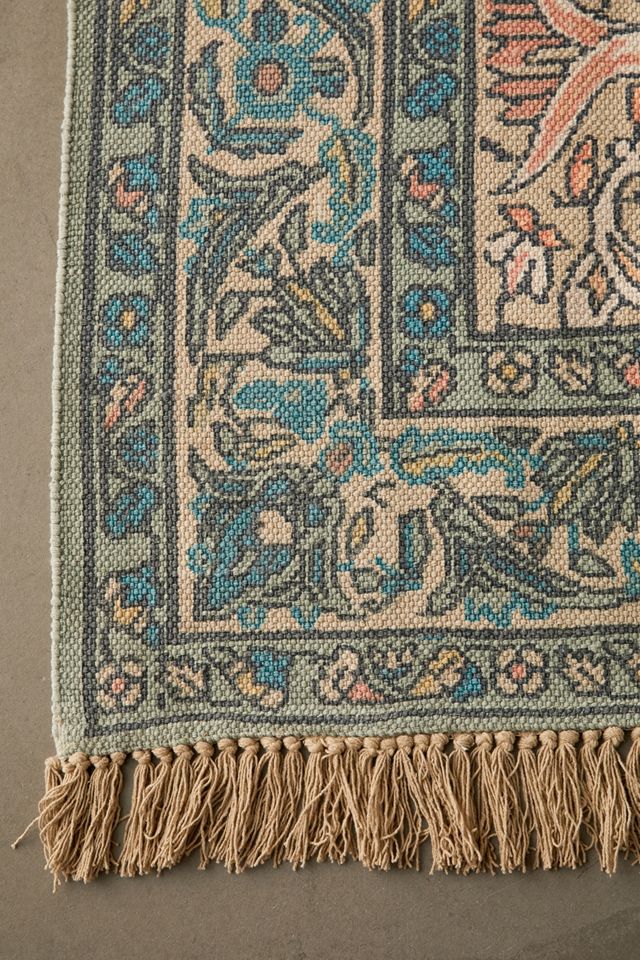 Mira Mauve Printed 5x7 Rug #2