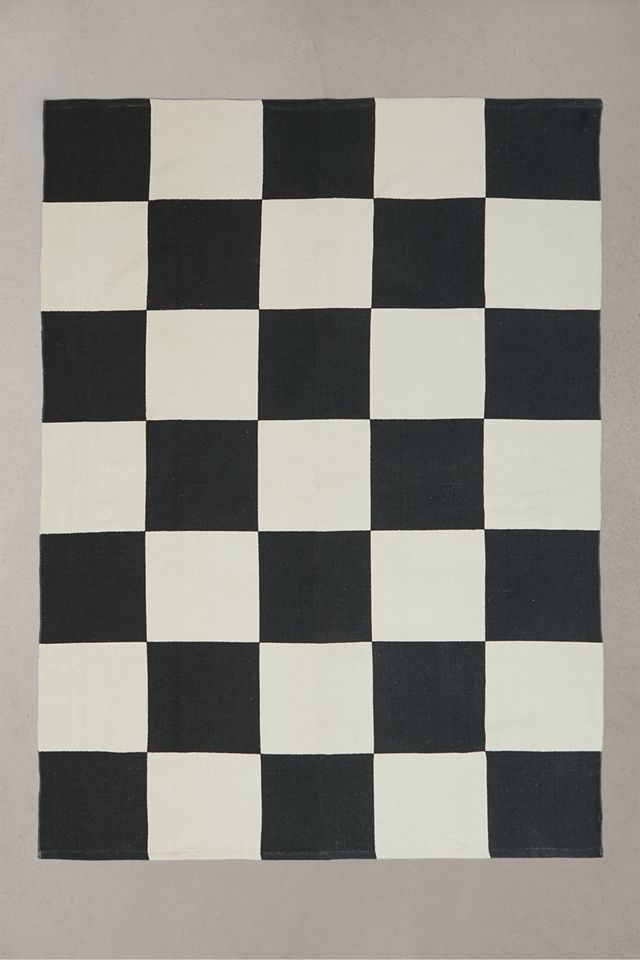 Alfombra de cheques de gran tamaño 5x7  #1