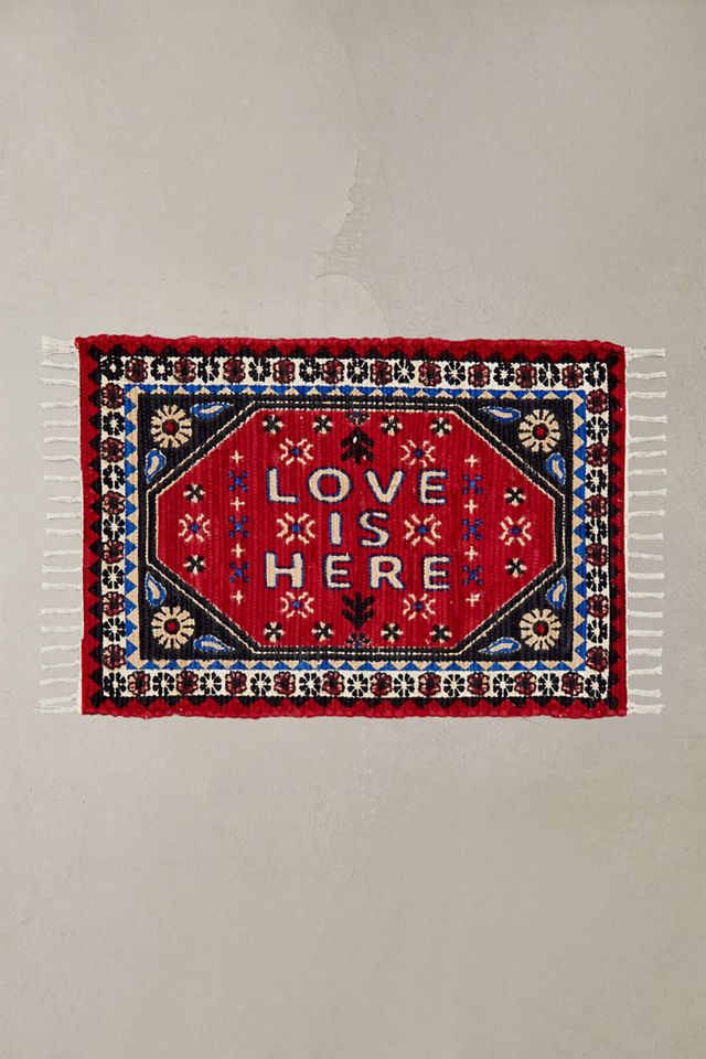 Love Is Here 2x3 Rug | Urban Outfitters UK