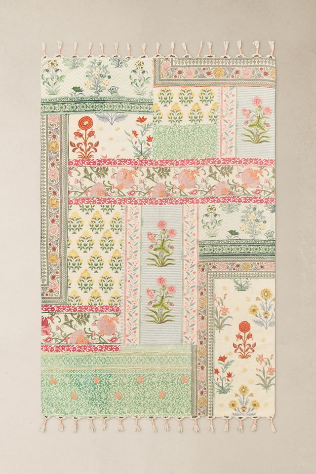Tappeto Patchwork Decorato 4x6 #1