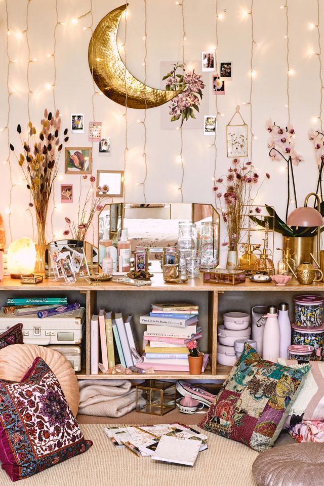 Boho store string lights