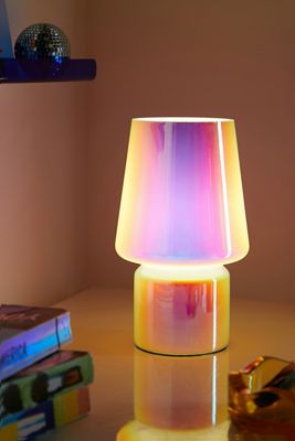 Schillernde Kleine Glaslampe