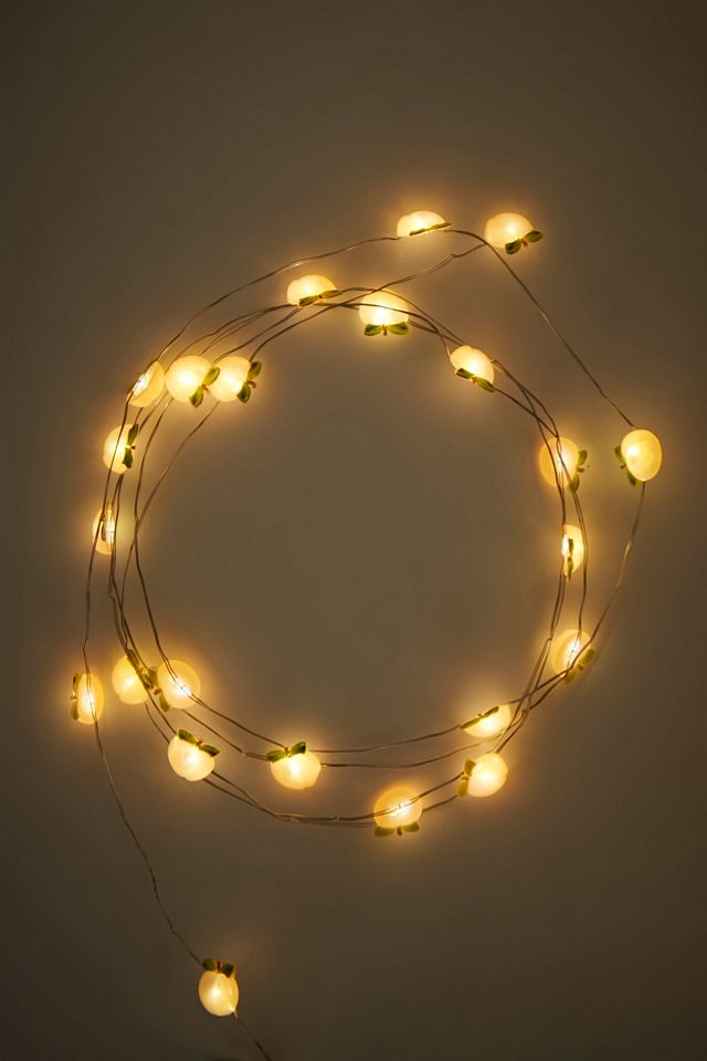 Peach Fairy Lights #1
