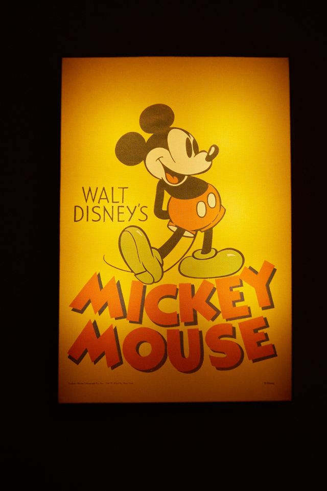 Mickey Mouse Luminart Poster #2