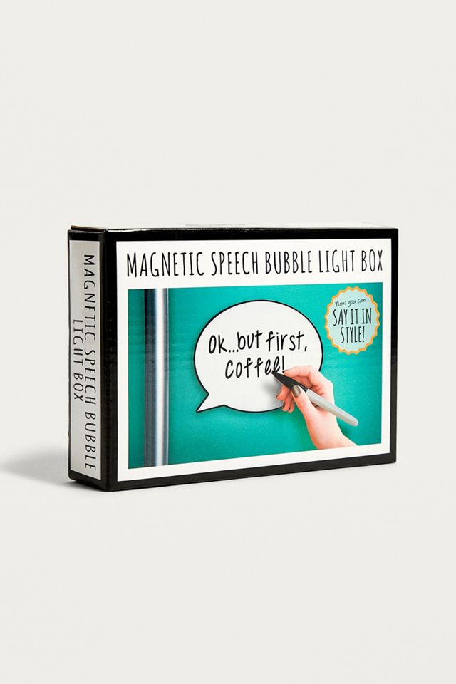 Mini Speech Bubble Light Box #1