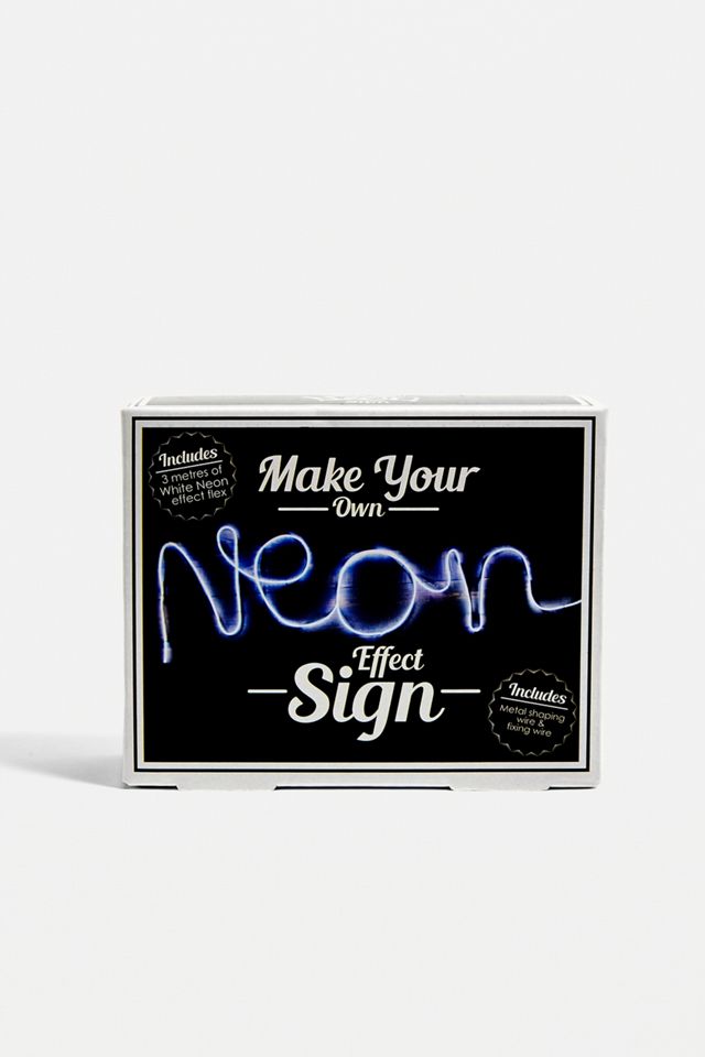Beleuchtungs-Kit „Make Your Own White Neon Light Sign“ #2
