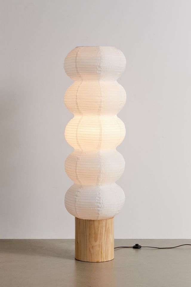 Tabitha Ivory Floor Lantern  #2