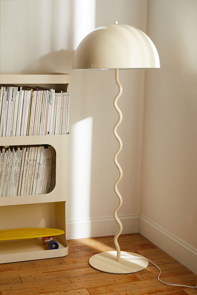 Alora White Floor Lamp  #1