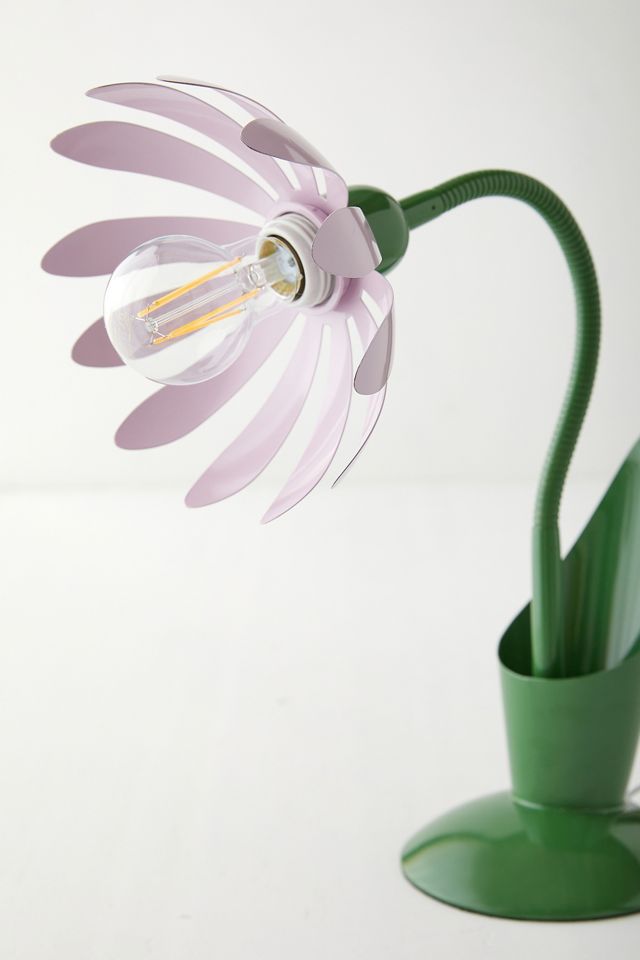 Pink Flower Desk Lamp  #4