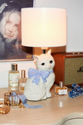 Adelaide Kitsch Cat Table Lamp