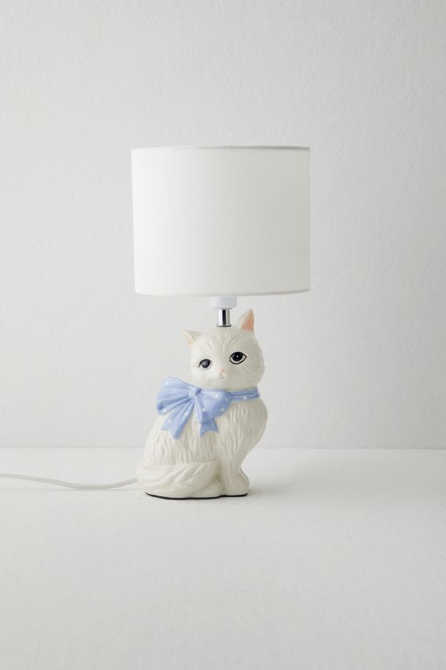 Adelaide Kitsch Cat Table Lamp | Urban Outfitters UK