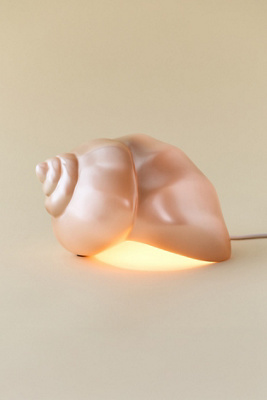 Shell Lamp - Cream ALL at Urban Outfitters