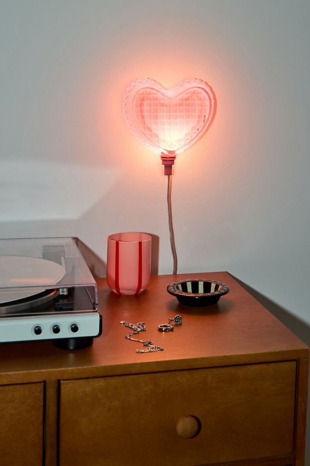 Lampada Applique a Cuore di Cristallo #1