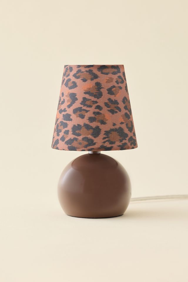 Lámpara de Mesa Kodhi con Estampado de Leopardo #1