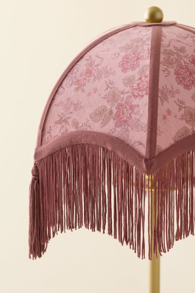 Floral Modern Tassel Table Lamp #2