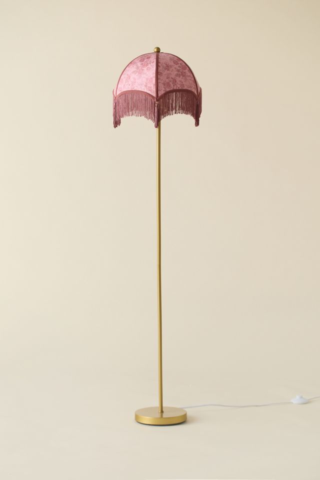 Floral Modern Tassel Floor Lamp #1
