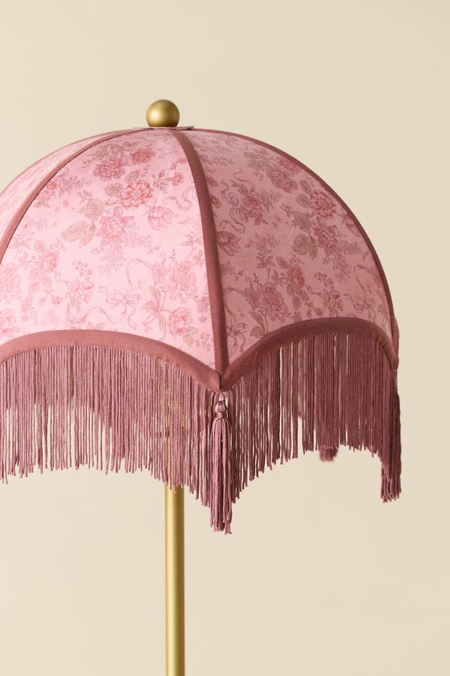 Floral Modern Tassel Floor Lamp #2