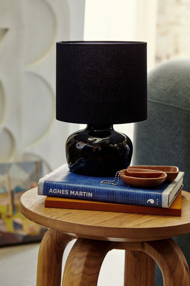 Black Marley Table Lamp  #1