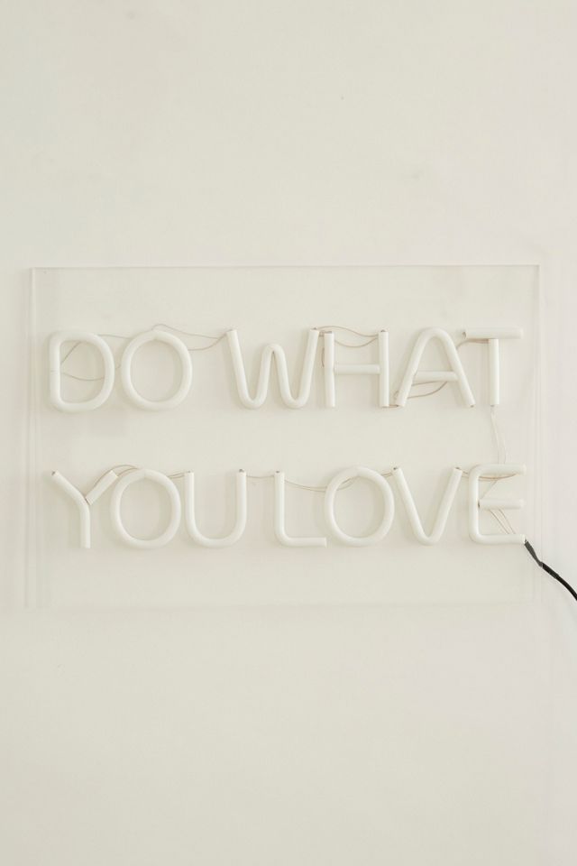 Neon-Wandleuchte „Do What You Love“ #2