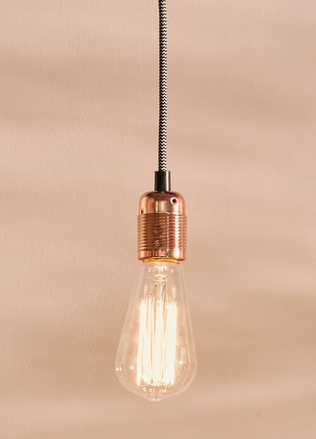 Plug-In Filament Pendant Light #1