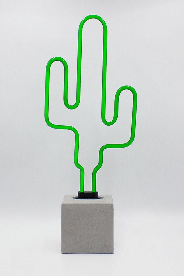 Neon Kaktus Tischlampe #1