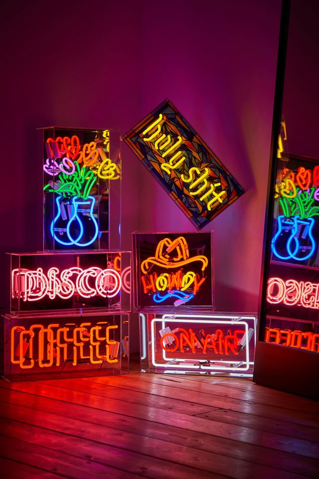 Neon Howdy Box Light  #2
