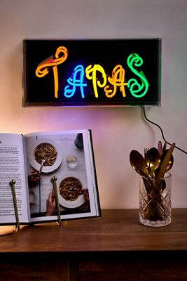 Tapas Neon Box Light