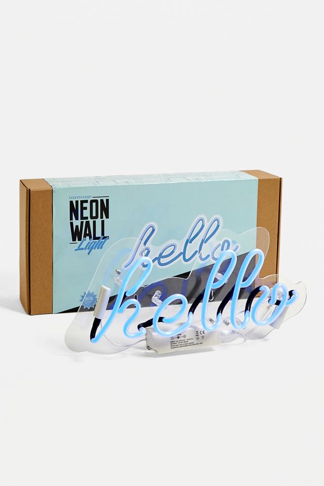 Locomocean Hello Neon Wall Light #3