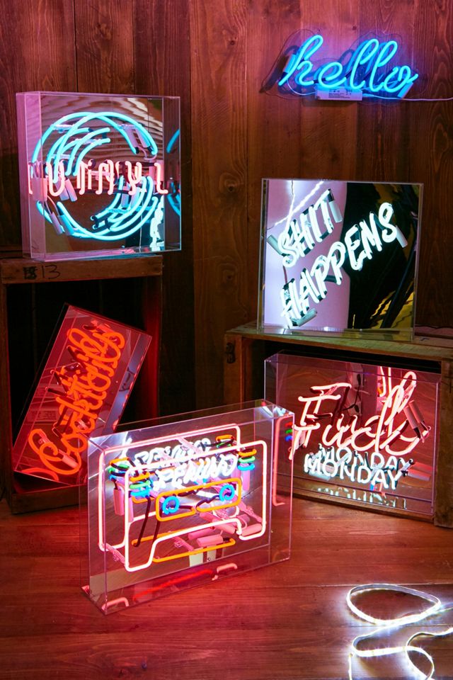Locomocean Cocktails Acrylic Box Sign #1
