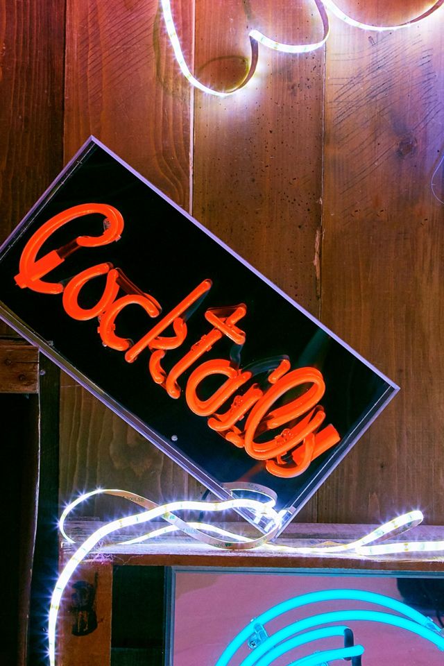 Locomocean Cocktails Acrylic Box Sign #3