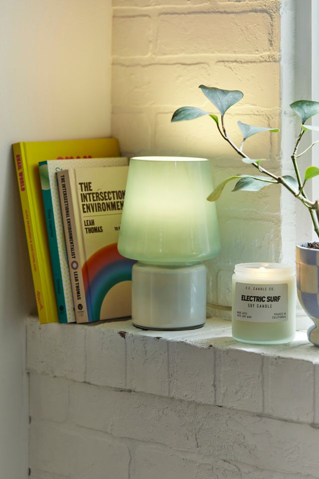 Little glass table store lamp urban outfitters