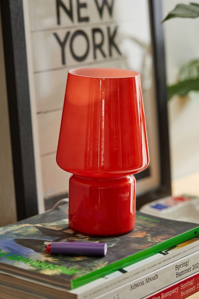 Little glass table lamp deals urban outfitters